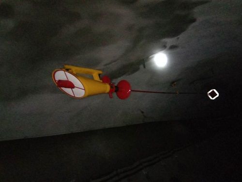 2019年7月28號，煤礦井下自動隔爆裝置應用于山西柳林煤礦